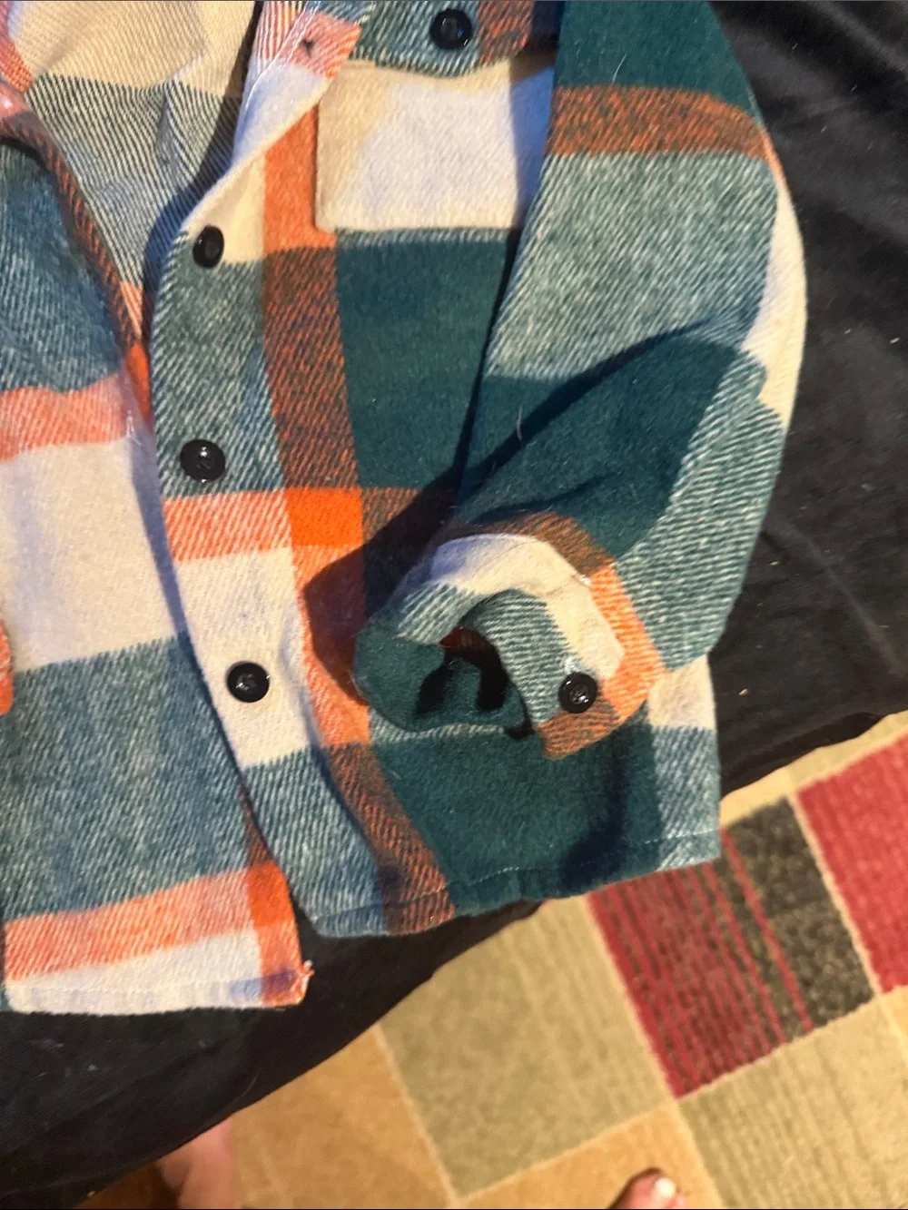 SHEIN button front